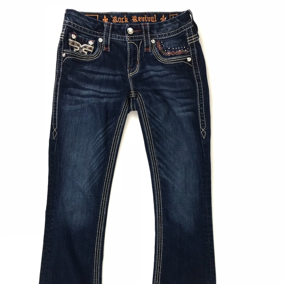 🛑 SOLD Rock Revival Womens Boot Betty Jeans Size - Picture 5 of 8